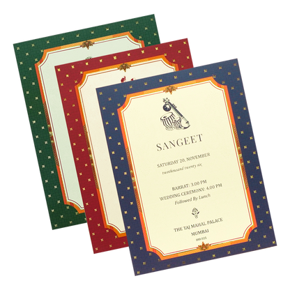 Orange Radha Krishna Swing Padded Wedding-KBM05050