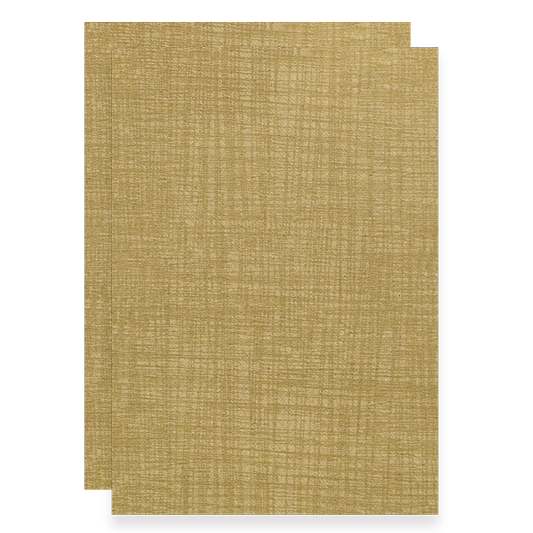 Gold Door Style Floral Wedding Card-KNCM47BR