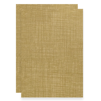 Gold Door Style Floral Wedding Card-KNCM47BR