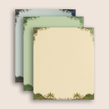 Green Elephant Jharokha Padded Wedding Card - KAA05840