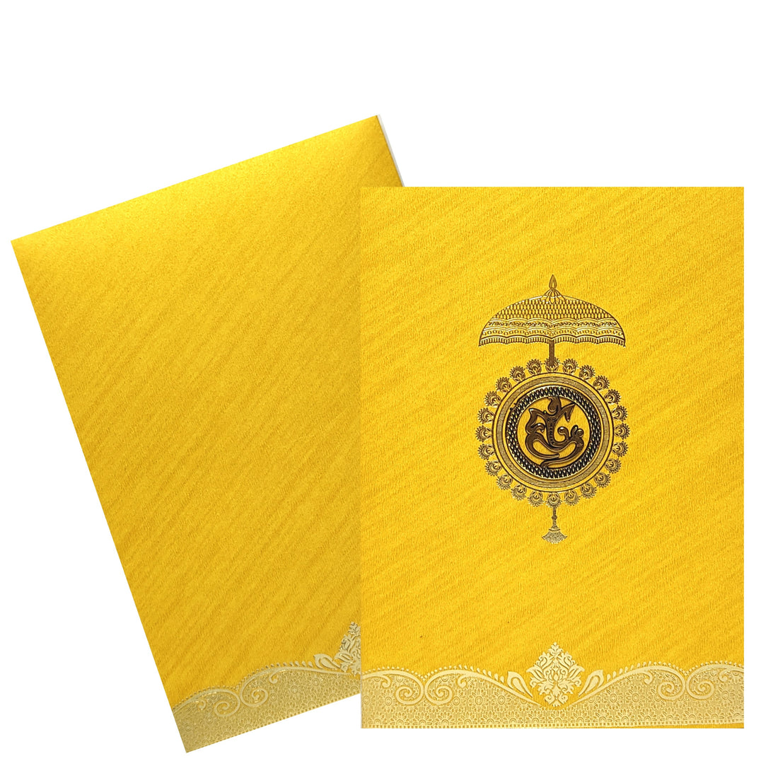 Gold Wedding Invitation Card-KNCM24GG