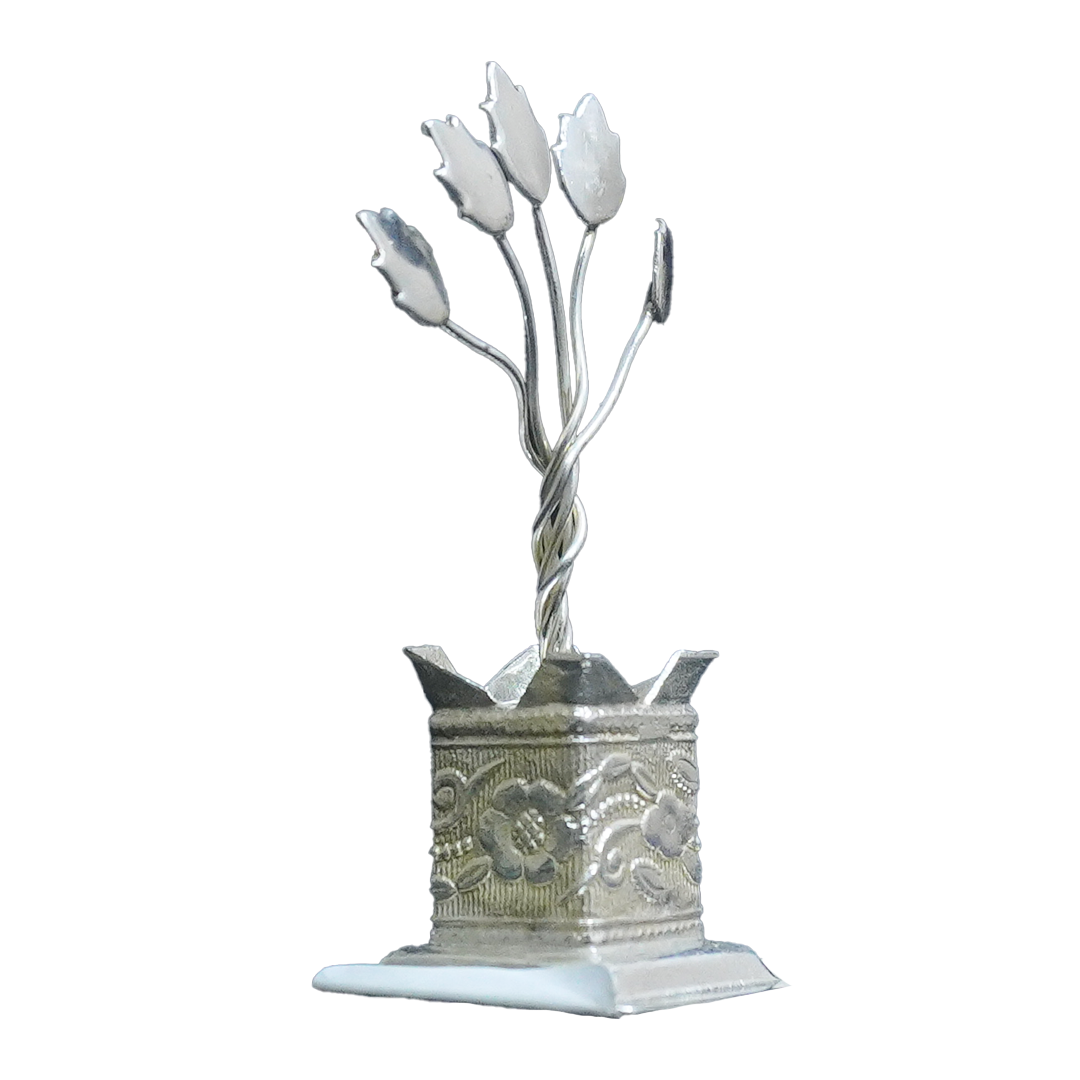 White Metal Tulsi Katte-GRI0450