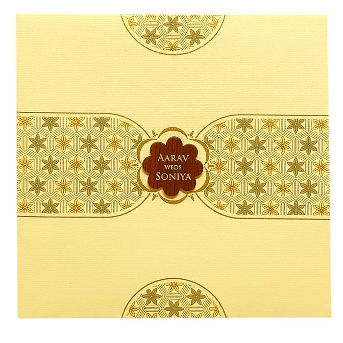 Pale Pink Floral Invitation Card-King of Cards