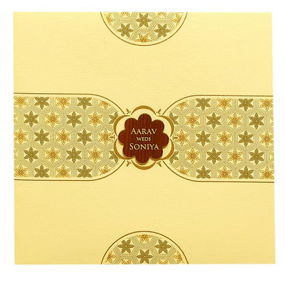 Pale Pink Floral Invitation Card-King of Cards