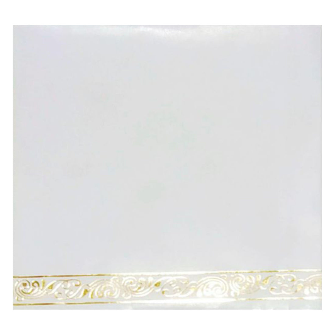 Alluring Orange Shading With Gold Foiling Personal Wedding Card - KNK4301-King of Cards