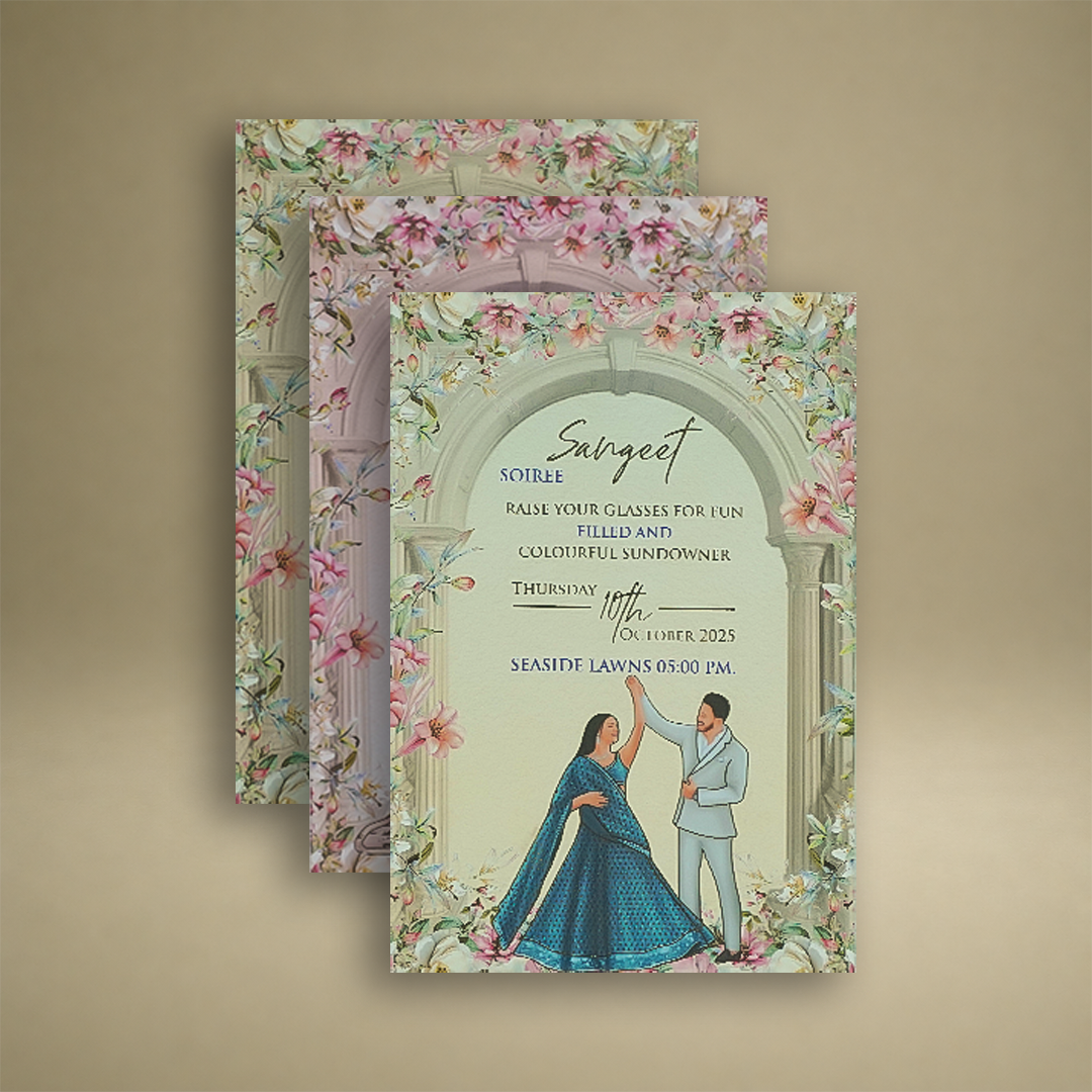 White Premium Bride Groom Luxury Invitation Box - KNLW202540