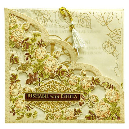 Almond White Tracing Sheet Card-King of Cards