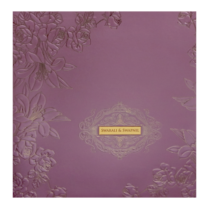 Light Pink Floral Wedding Card-King of Cards