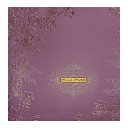 Light Pink Floral Wedding Card-King of Cards