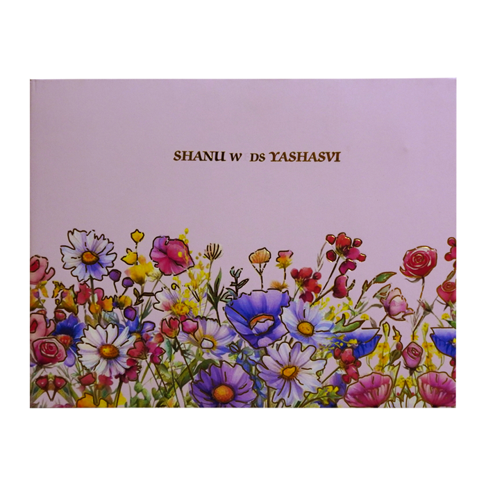 Pastel Pink Wedding Invitation-King of Cards