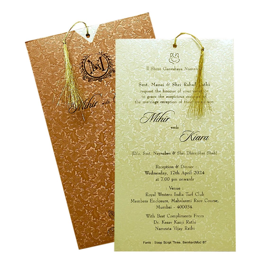 Invitation Card - KRCS6472-King of Cards