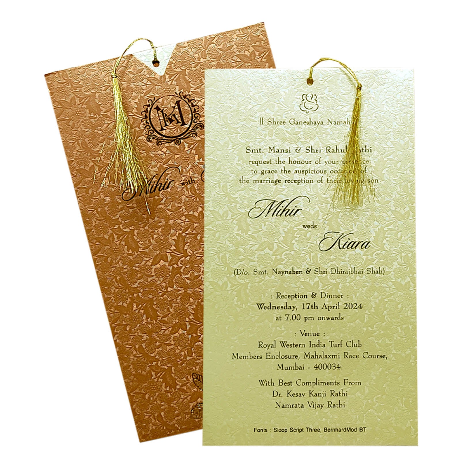Invitation Card - KRCS6472-King of Cards