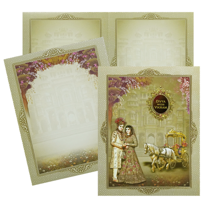 Make your event special with our exclusive Olive Green Bride Groom Box Wedding Invitation. Shop now! ?WhatsApp Support ?Express Delivery.