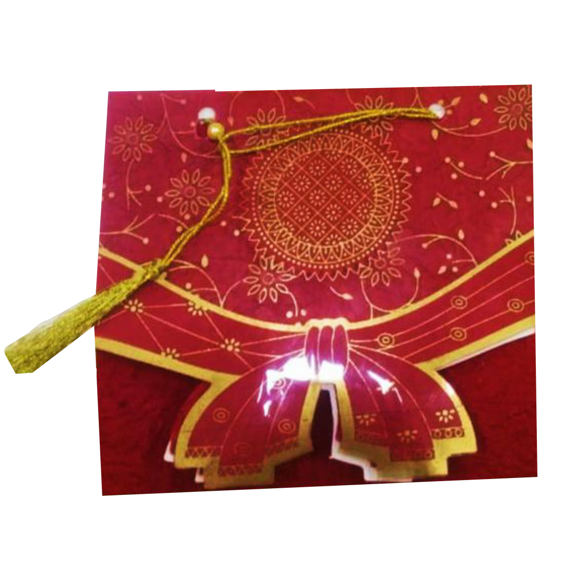 Red Peersonal Invitation Card