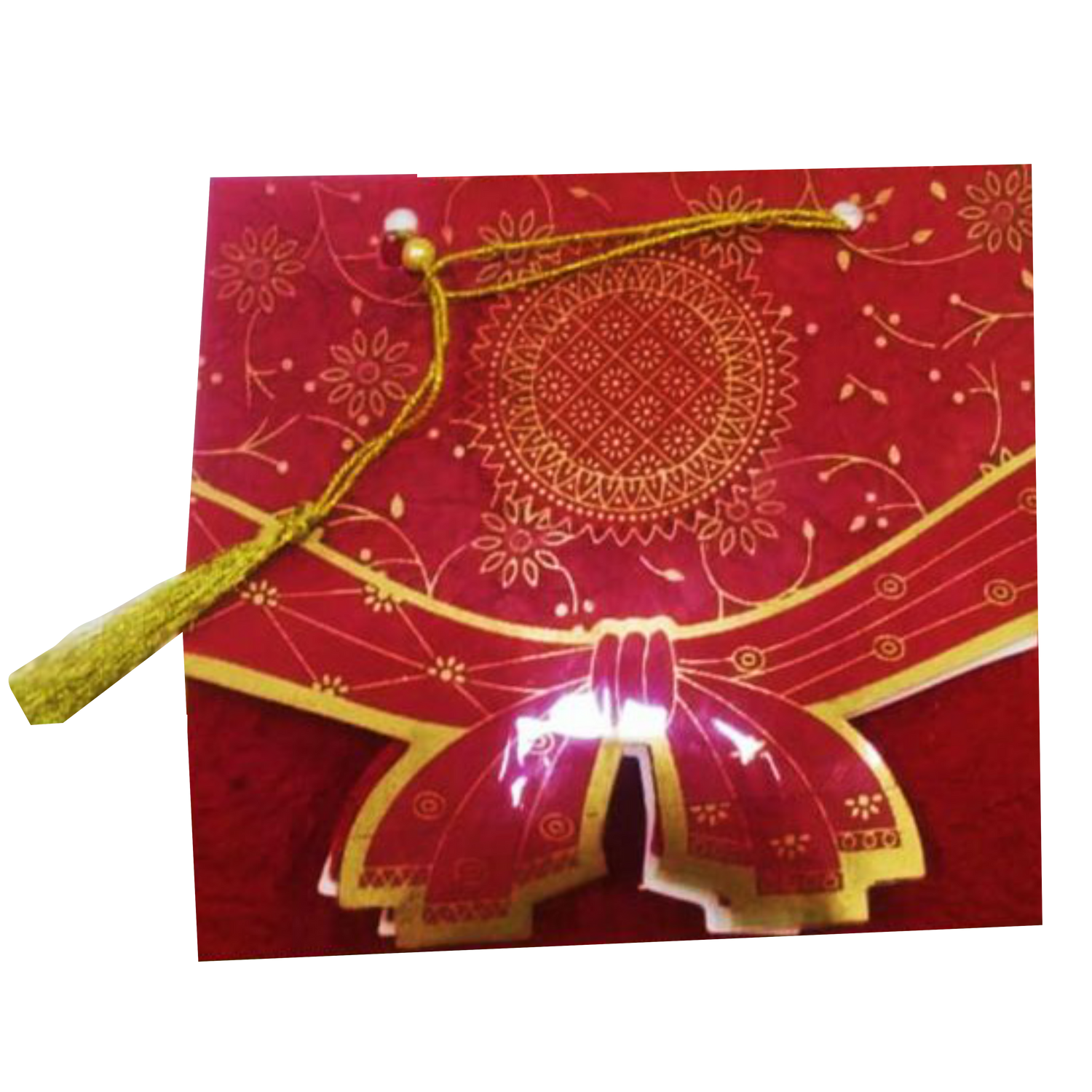 Red Peersonal Invitation Card