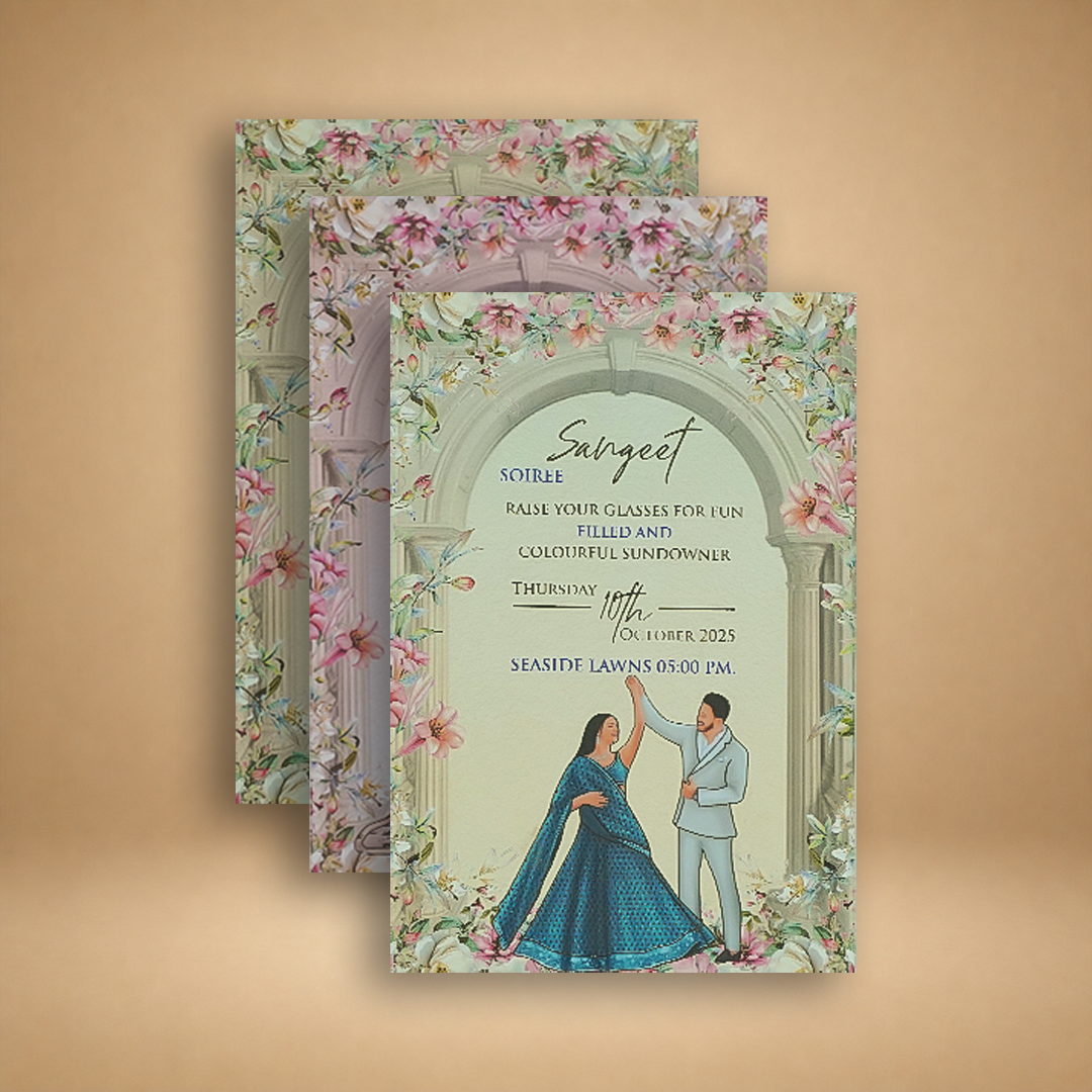 White Premium Bride Groom Luxury Invitation Box - KNLW202540