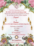Pink Floral Rajasthani Wedding Invitation-AARWI005
