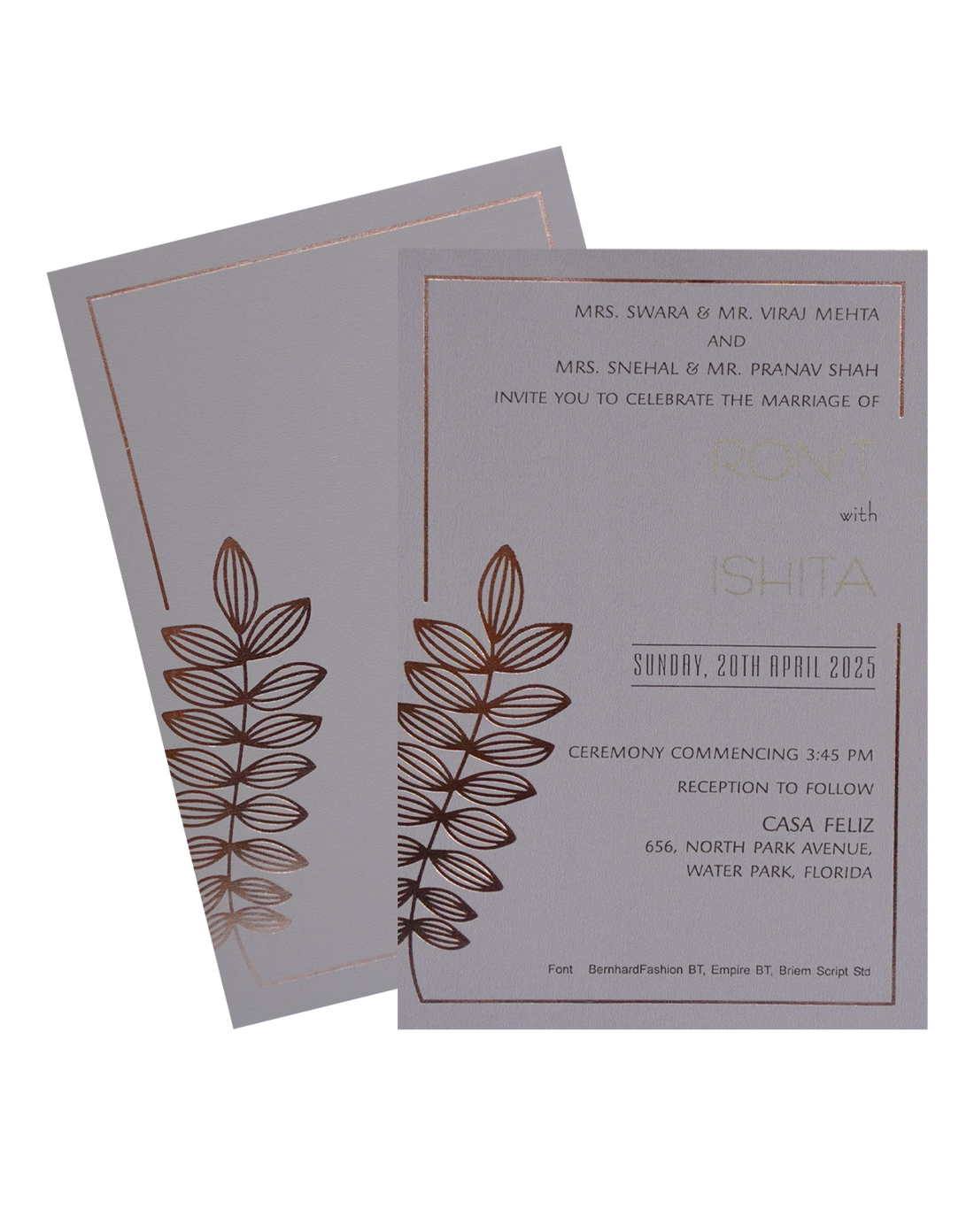 Faded Violet Single Card-King of Cards