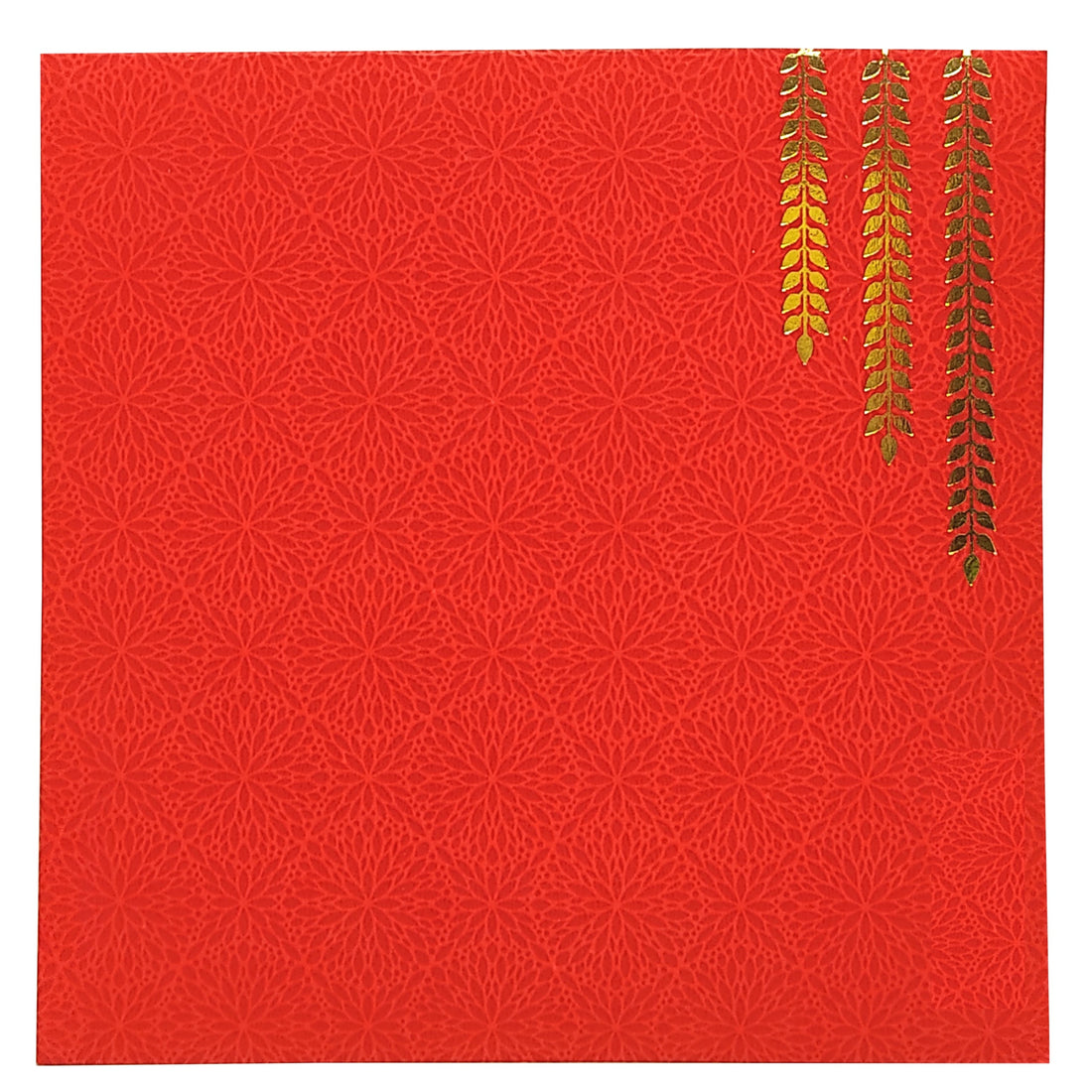 Red Threading Ceremony Invitation Card-King of Cards