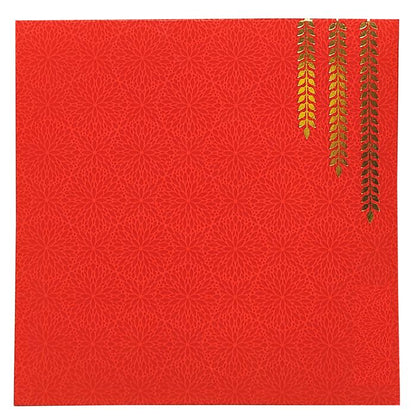 Red Threading Ceremony Invitation Card-King of Cards