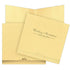 Cream Metallic Wedding Invitation-KNK3366