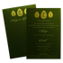 Make your event special with our exclusive Dark Green Single Sheet Invitation Card. Shop now! ?WhatsApp Support ?Express Delivery.