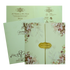 Pista Green Floral Design In Door Opening Pattern-KNKBY5408-King of Cards