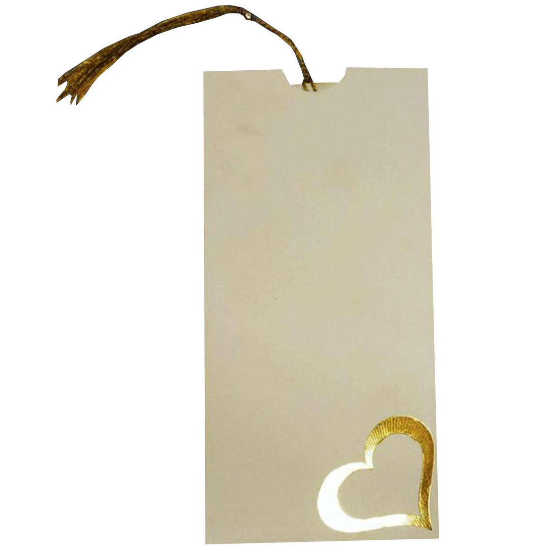 Gold Heart Personal Invitation Card-Knkv0412