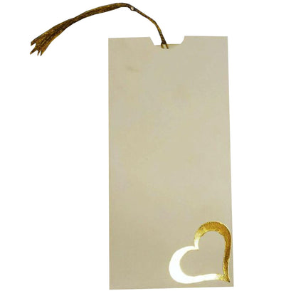 Gold Heart Personal Invitation Card-Knkv0412