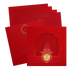 Red MDF Marriage Card-King of Cards