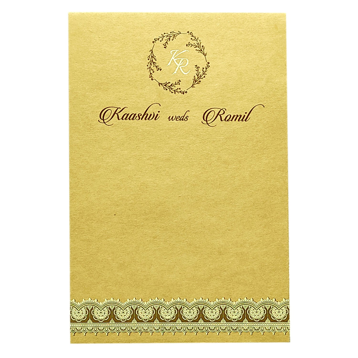 Invitation Card - KRCS6213-King of Cards
