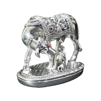 Antique Cow and Calf Idol-King of Cards