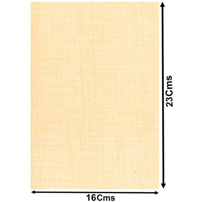 Orange Prince Paper Gold Border Wedding Card-King of Cards