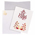 Beautiful Cut Ganesha With Peacock Theme Wedding Card - KNK70190