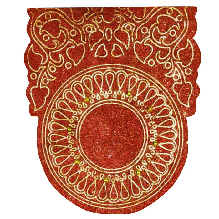 Red Invitation Card-King of Cards