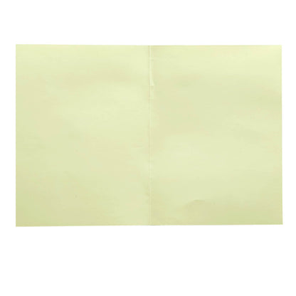 White Laser Cut Nameplate Invitation Card-KNK7062W