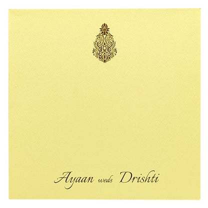 Cream Pink Floral Invitation Card-King of Cards