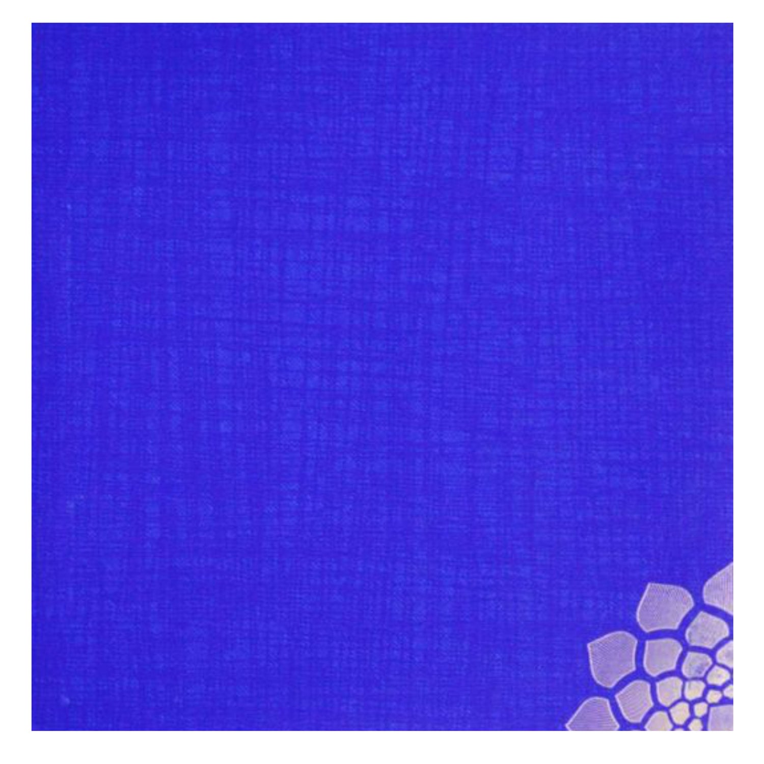 Dashing Blue Shading With Laser Cut Wedding Card - KNW43361