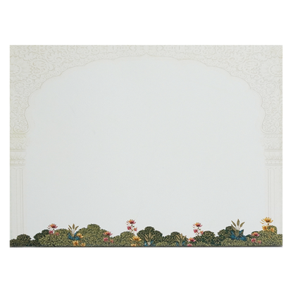 Lime Yellow Padded Wedding Card-King of Cards