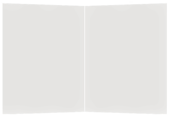 White Muslim Card Invitation Card