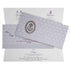 White Personal Invitation Card-King of Cards