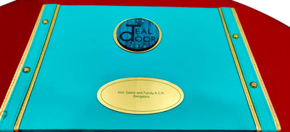 Light Green Ultra Premium Corporate Invitation With Sweet Bowls-KNKUP040-King of Cards