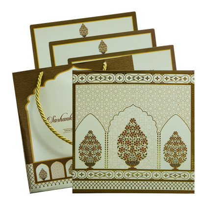 Make your event special with our exclusive Brown Traditional Box Wedding Invitation. Shop now! ?WhatsApp Support ?Express Delivery.