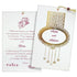 Awesome Gold Foiling With Pull-up Type Opening Personal Wedding Card - KNHU820D-King of Cards