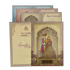Check out Palace Arch Royal Couple Wedding Card at best price.✅WhatsApp Support ✅Express Delivery.|King of cards.