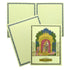 Cream Traditional Bride Groom Invitation Card-King of Cards