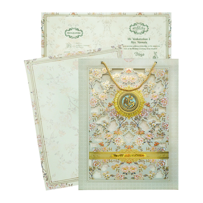 Make your event special with our exclusive Floral Green Wedding Card. Shop now! ?WhatsApp Support ?Express Delivery.
