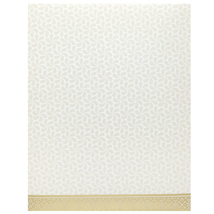 White Floral Invitation Card With Name Plate-KNJS2058-King of Cards