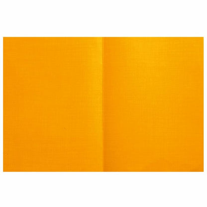 Orange Metallic Balaji Padmavathi Invite With Square Ganesha-KNCM22OB-King of Cards