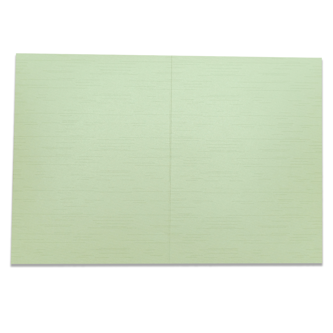 Green Royal Elephant Wedding Card-KNRM7083N